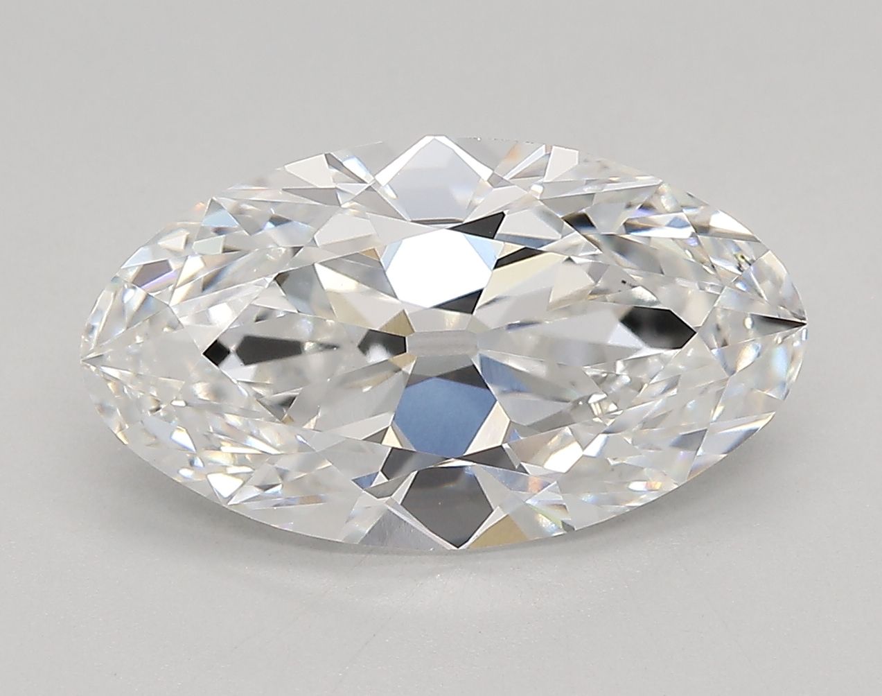 3.80 ct. oval Lab Grown Diamond front image