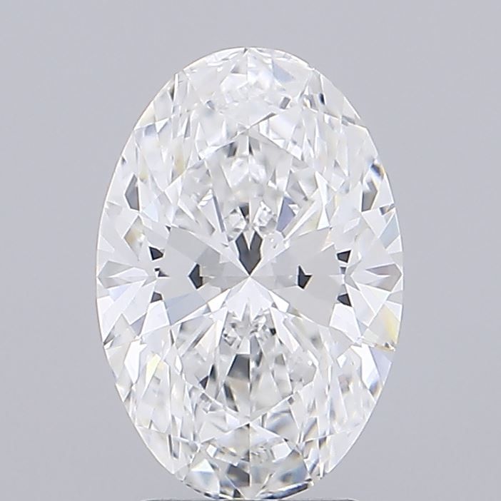 3.01 ct. oval Lab Grown Diamond front image