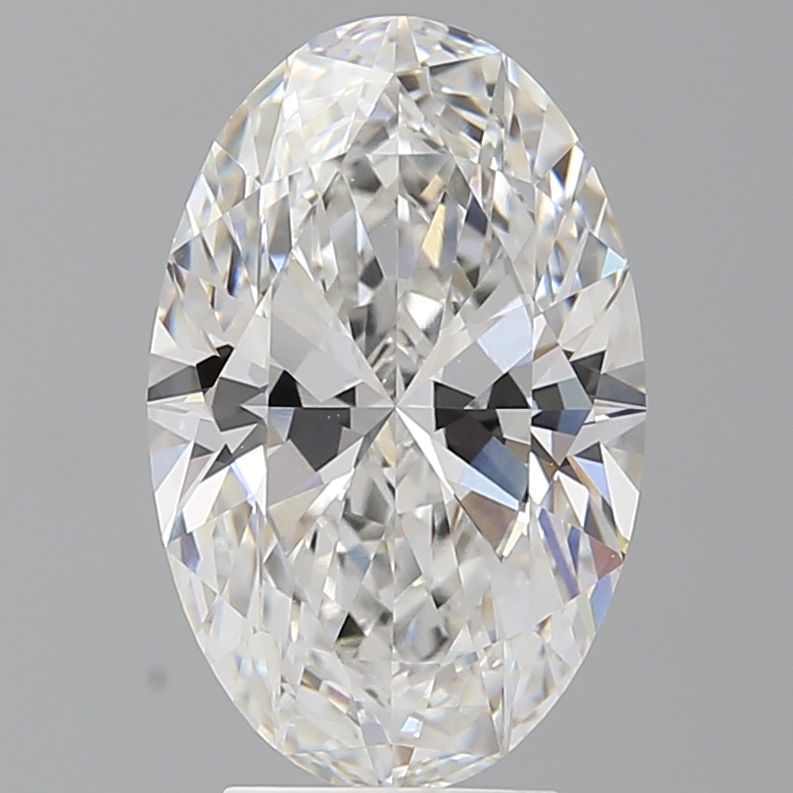 4.09 ct. oval Lab Grown Diamond front image