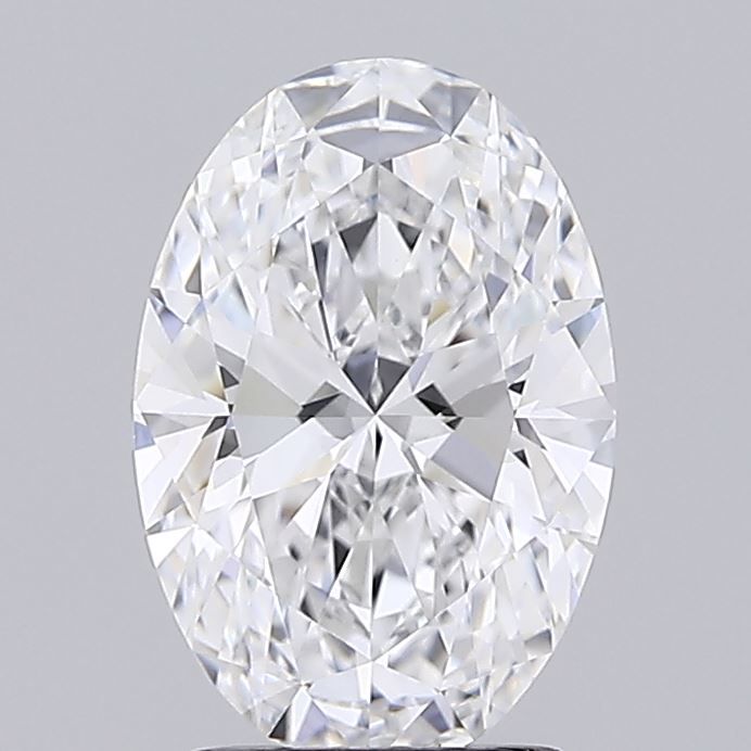 2.01 ct. oval Lab Grown Diamond front image