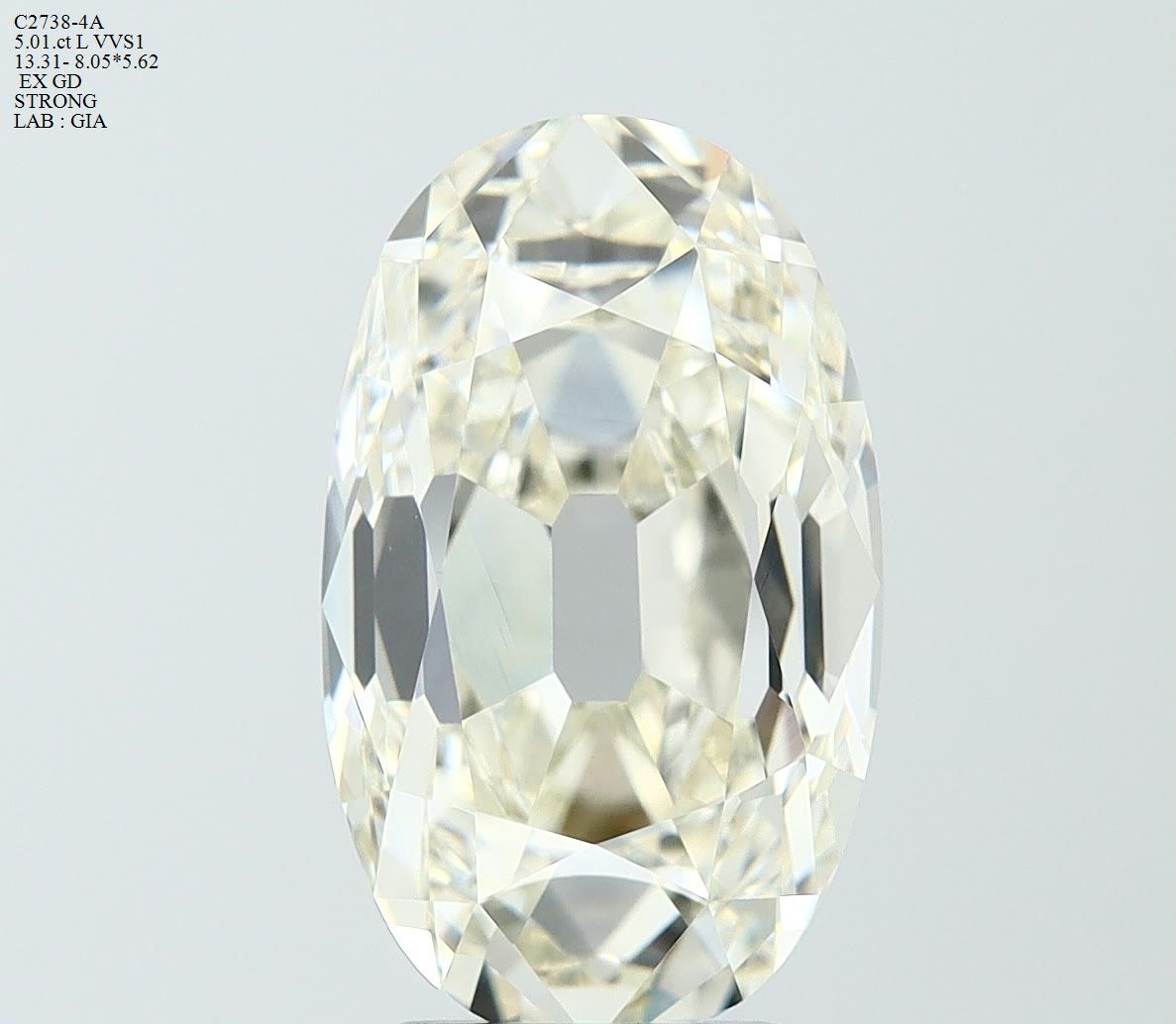 5.01 ct Old miner Diamond