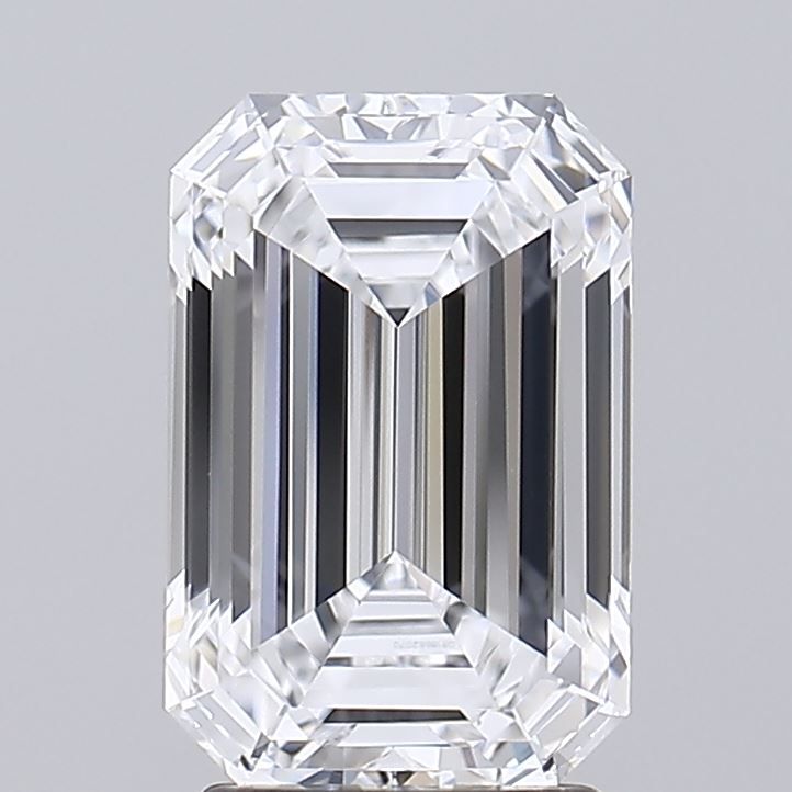 3.04 ct. emerald Lab Grown Diamond front image