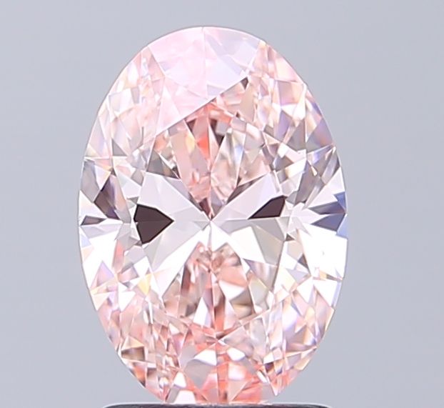 1.5 CT Fancy Intense Pink OVAL