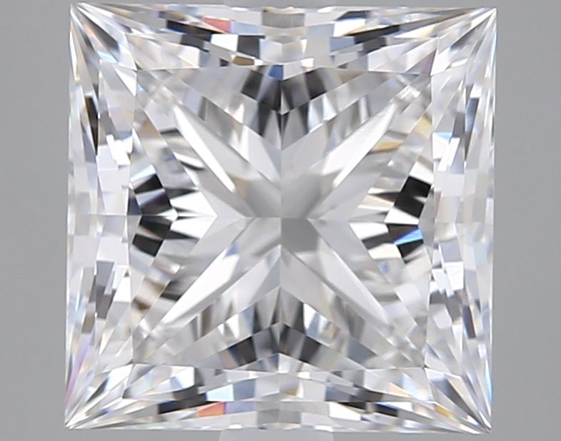 3.17 ct. princess Lab Grown Diamond front image