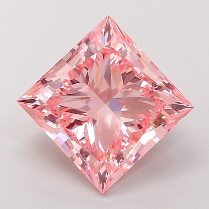 5.08 ct. princess Lab Grown Diamond front image