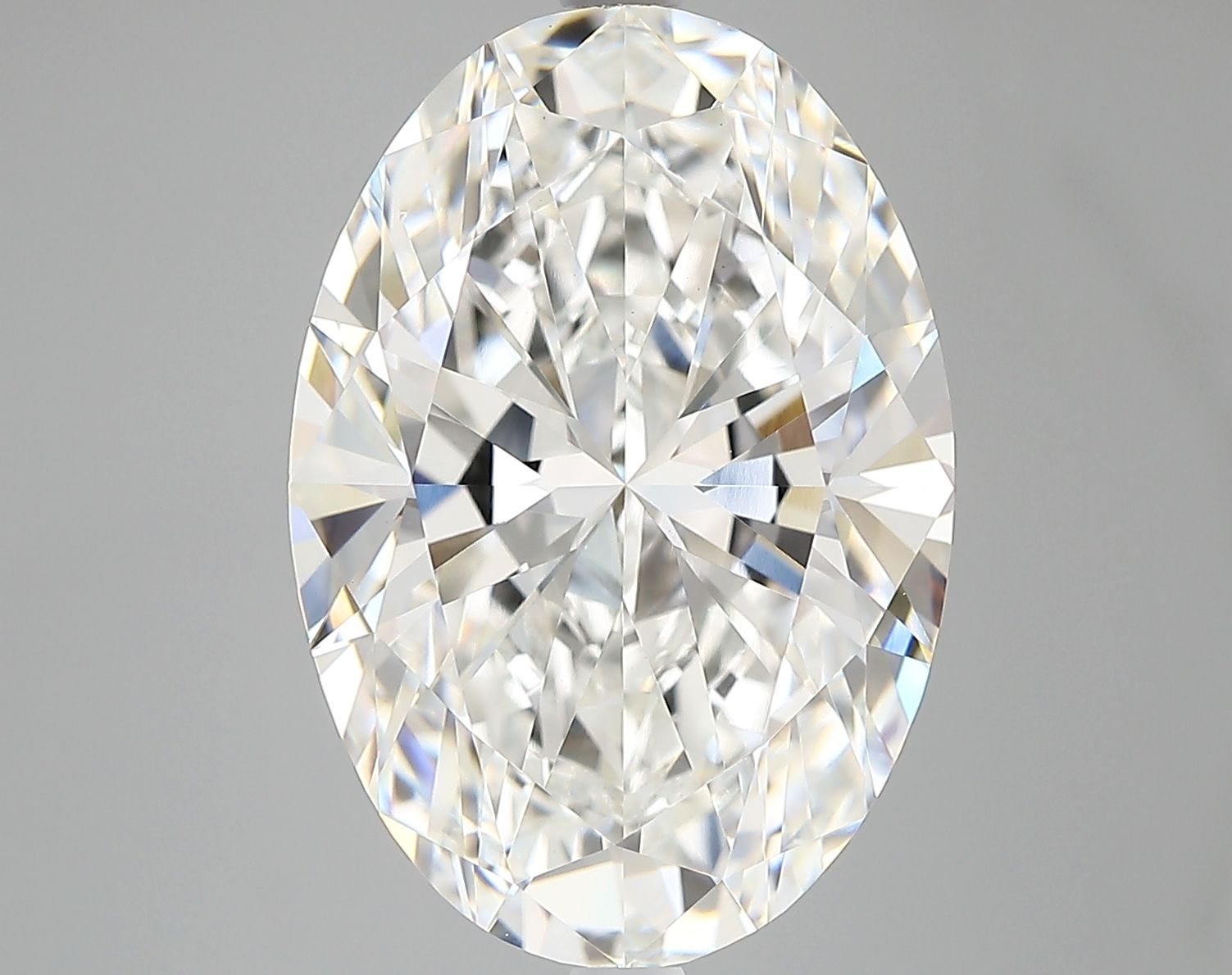 7.04 ct. oval Lab Grown Diamond front image