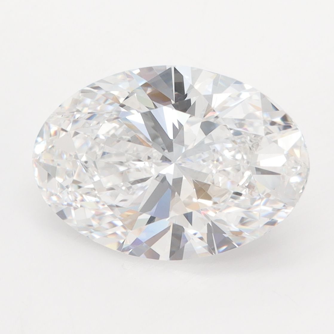 4.06 ct. oval Lab Grown Diamond front image