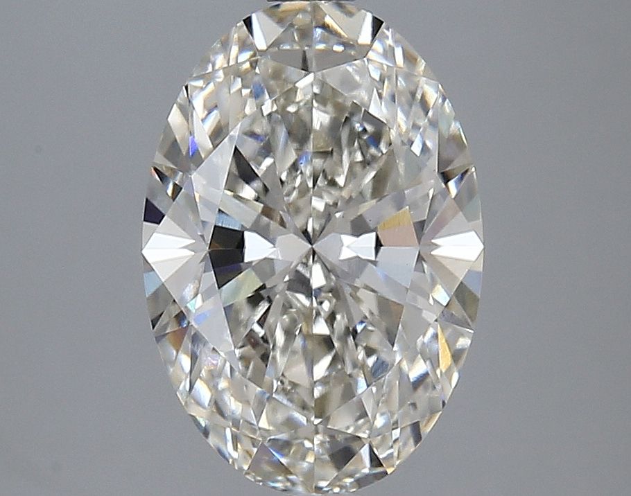 2.86 ct. oval Lab Grown Diamond front image