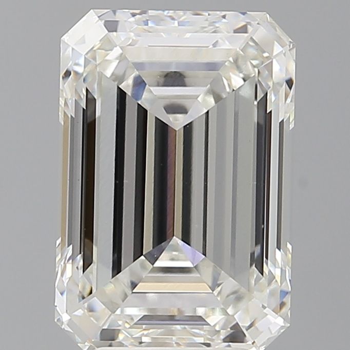 5.09 ct. emerald Lab Grown Diamond front image