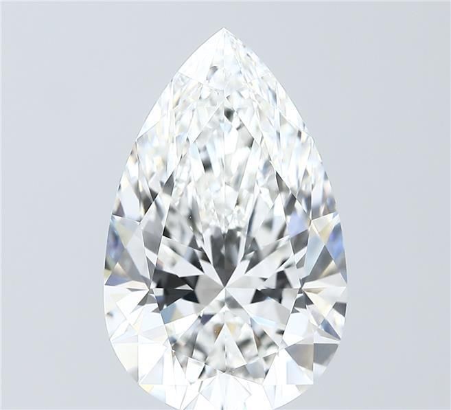 7.08 ct. pear Lab Grown Diamond front image