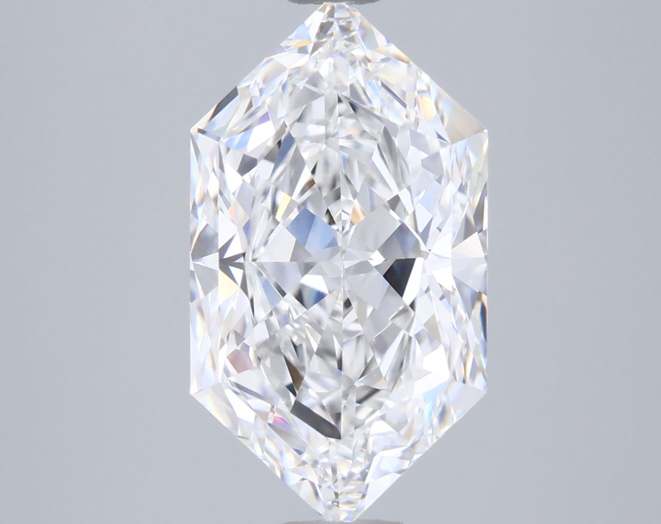3.04 ct lab-grown Hexagonal Diamond