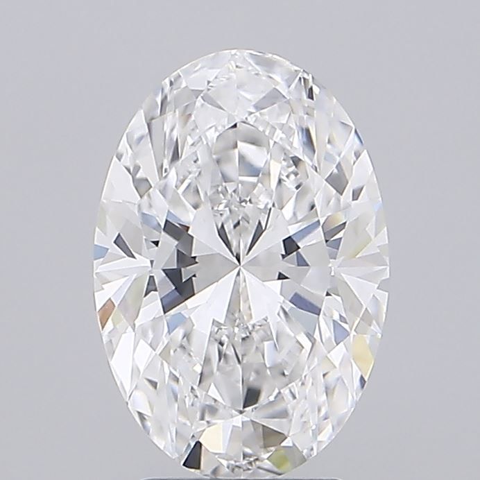 3.27 ct. oval Lab Grown Diamond front image