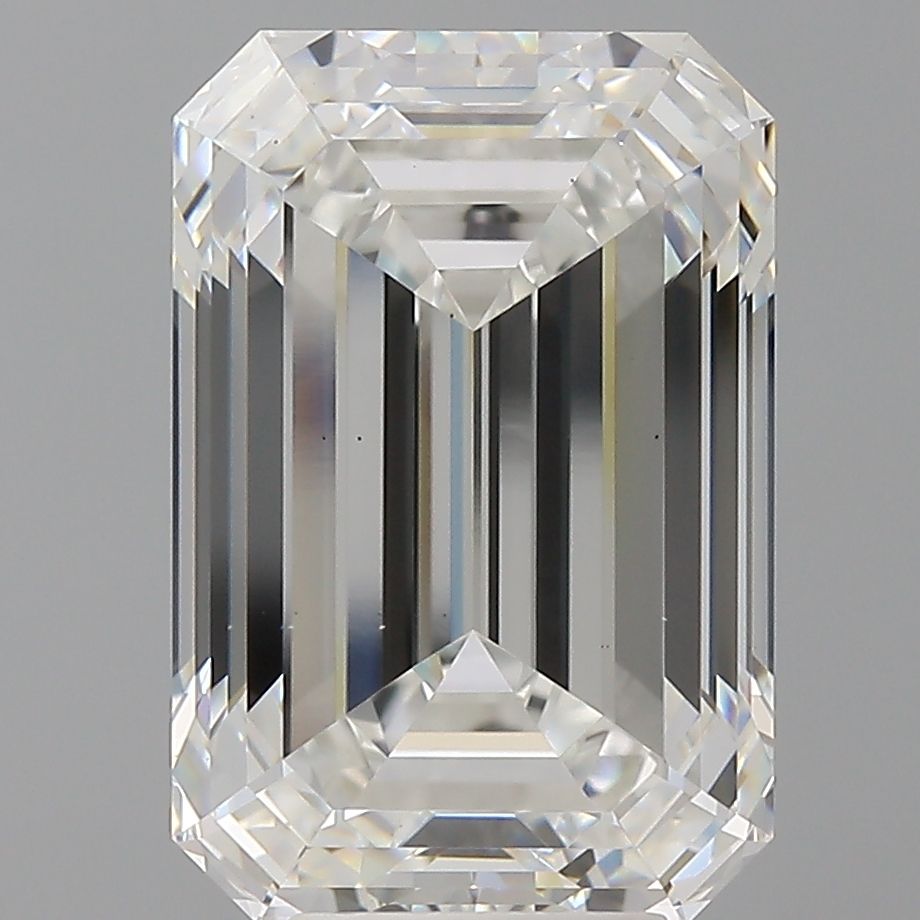 7.58 ct. emerald Lab Grown Diamond front image