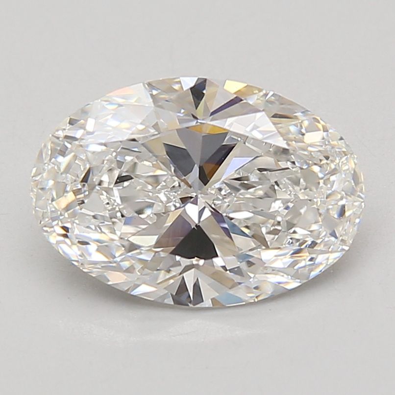 3.02 ct. oval Lab Grown Diamond front image