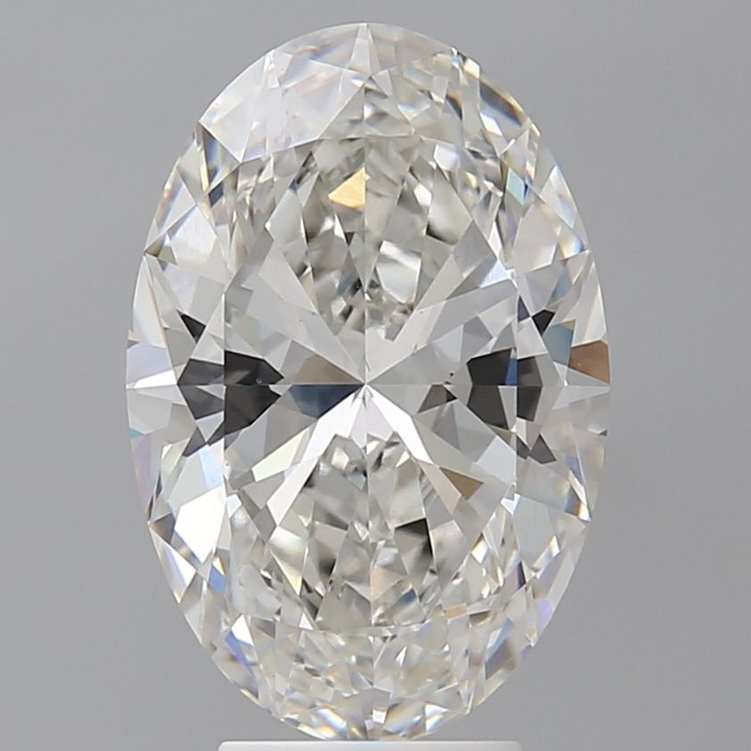 5.04 ct. oval Lab Grown Diamond front image
