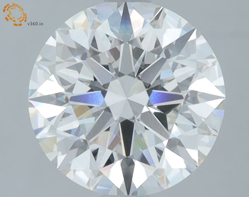 2.60 ct. round Lab Grown Diamond front image