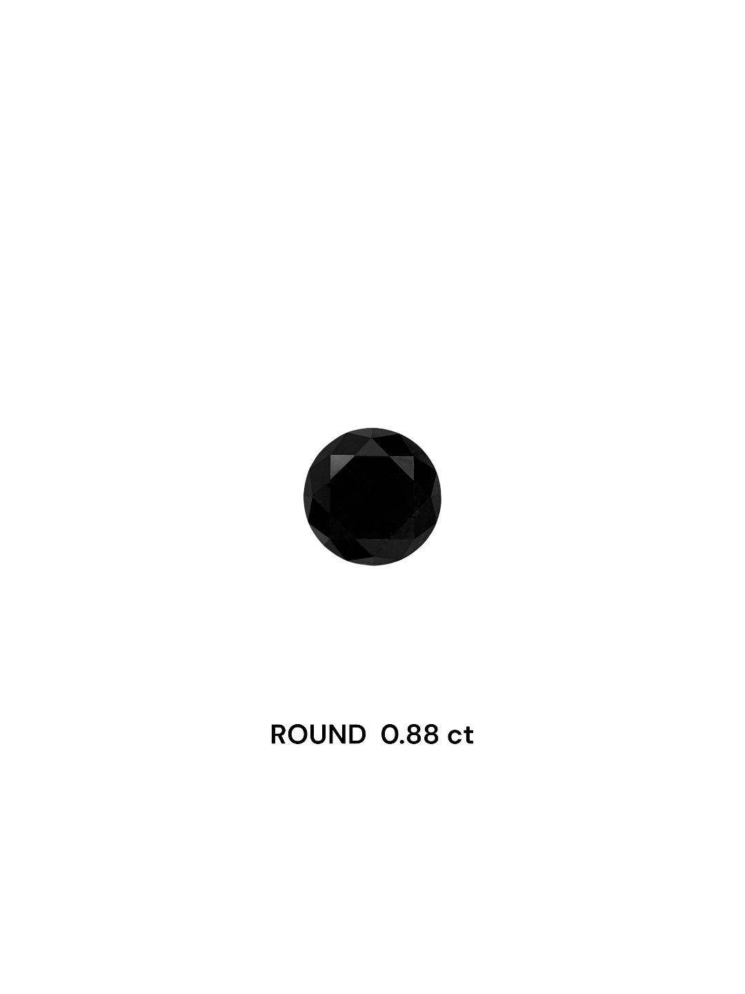 0.88 ct Round diamond