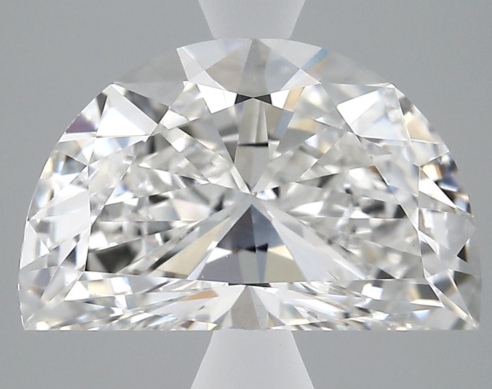 2.04 ct lab-grown Half moon Diamond
