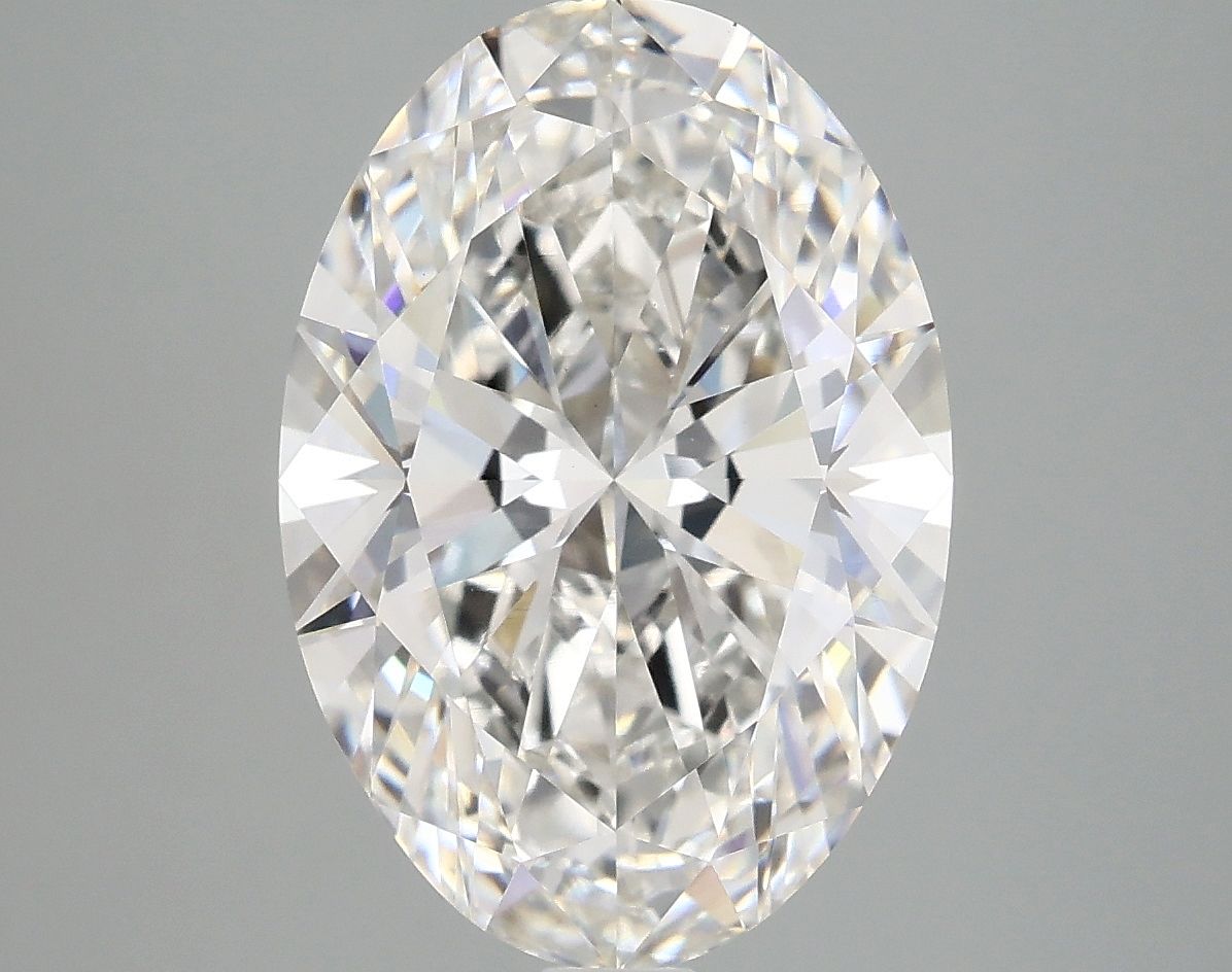 4.90 ct. oval Lab Grown Diamond front image