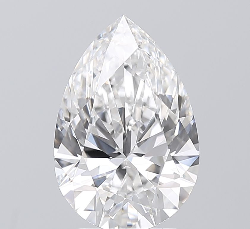 3.01 ct. pear Lab Grown Diamond front image