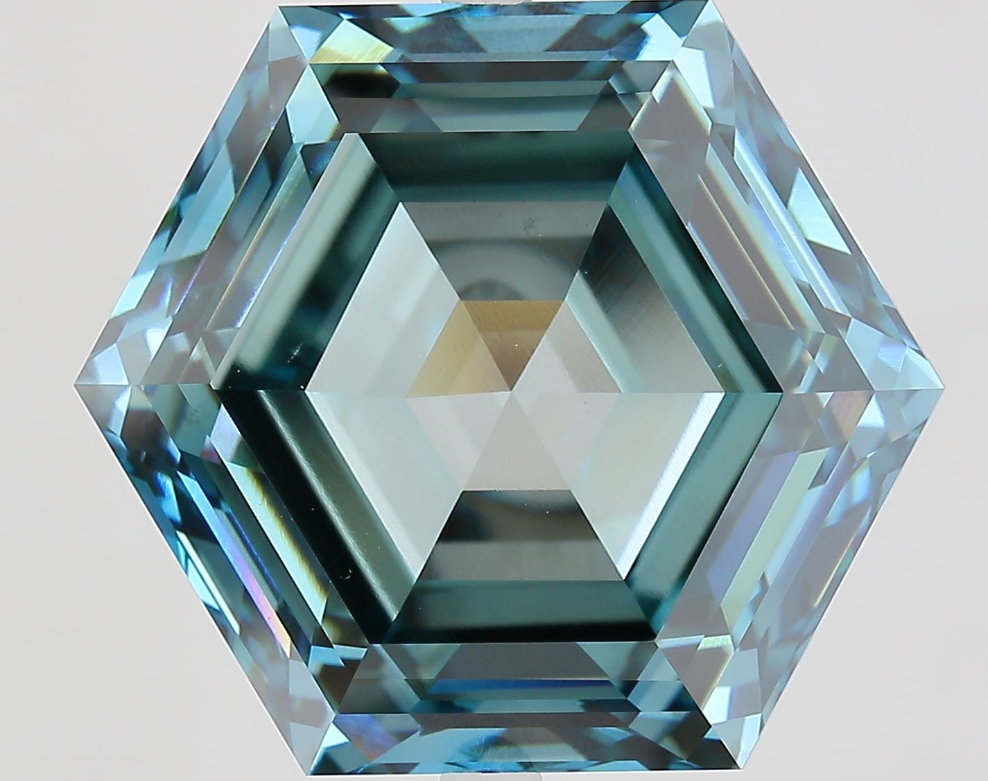 20 ct lab-grown Hexagonal Diamond