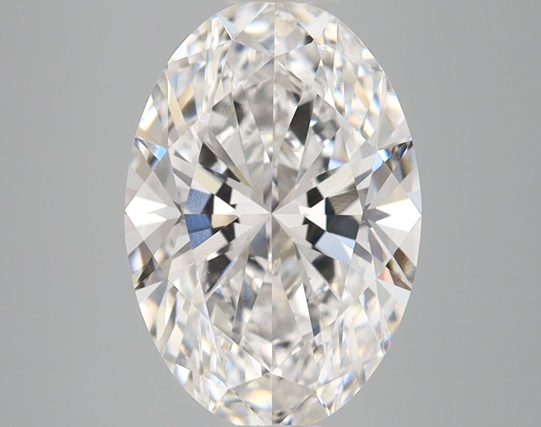 3.08 ct. oval Lab Grown Diamond front image
