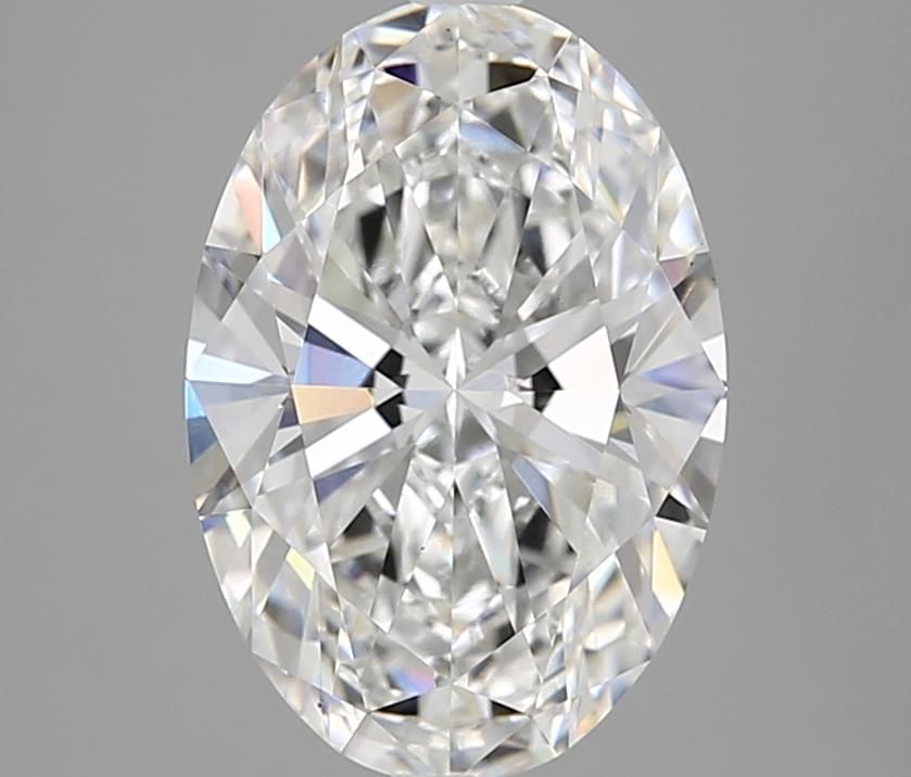 3.27 ct. oval Lab Grown Diamond front image