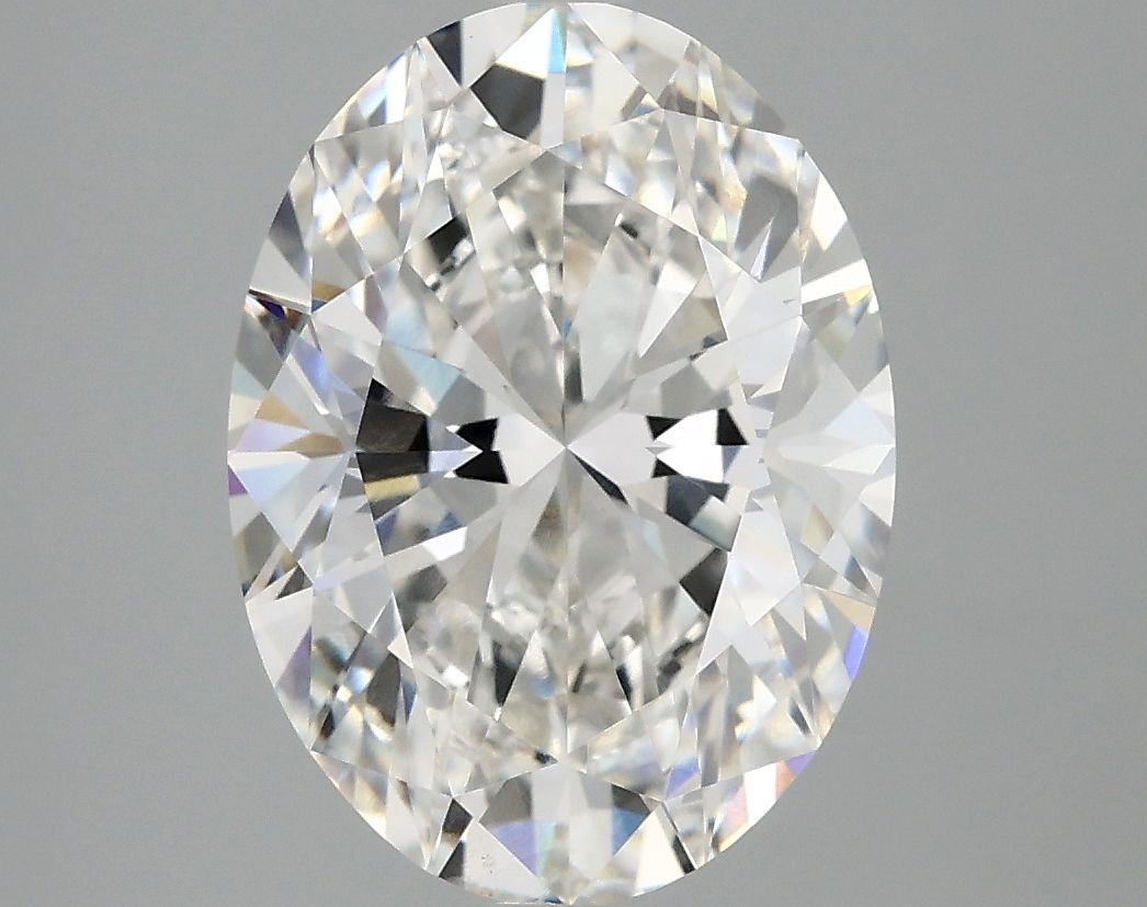 4.09 ct. oval Lab Grown Diamond front image