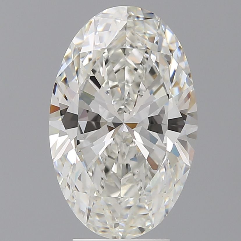 4.58 ct. oval Lab Grown Diamond front image