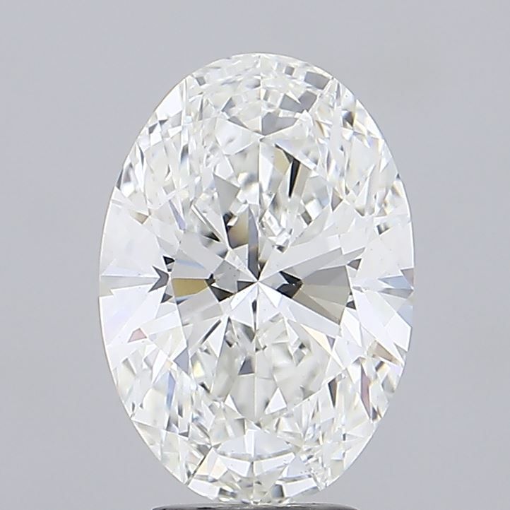 4.05 ct. oval Lab Grown Diamond front image