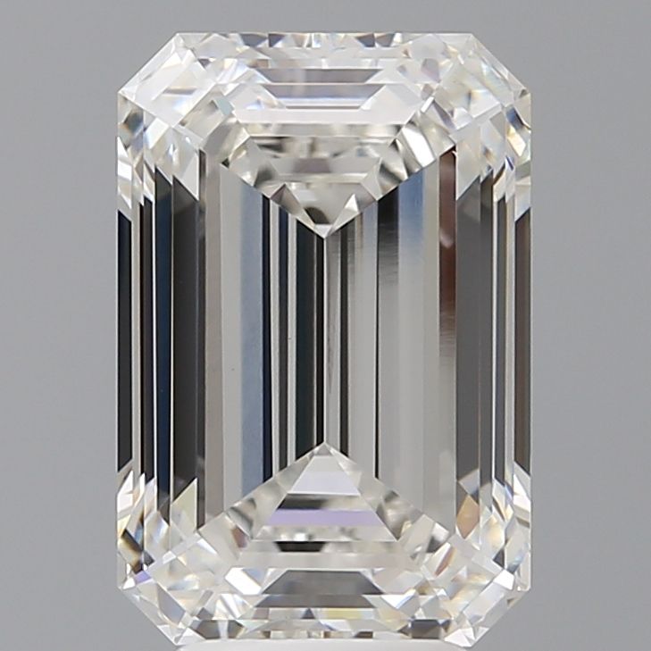 5.53 ct. emerald Lab Grown Diamond front image