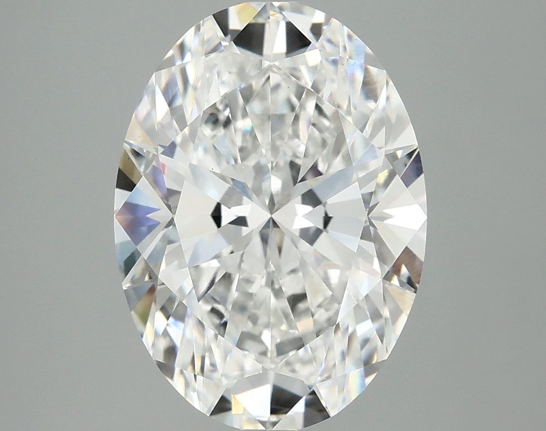 5.02 ct. oval Lab Grown Diamond front image