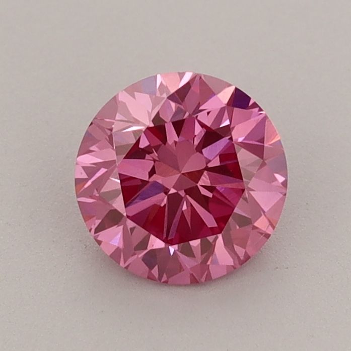0.79 CT Fancy Vivid Pink ROUND