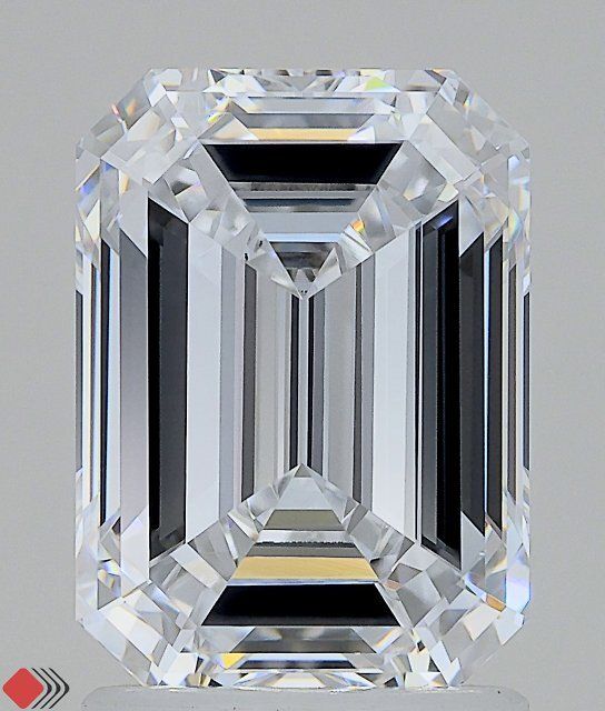 2.56 ct. emerald Lab Grown Diamond front image