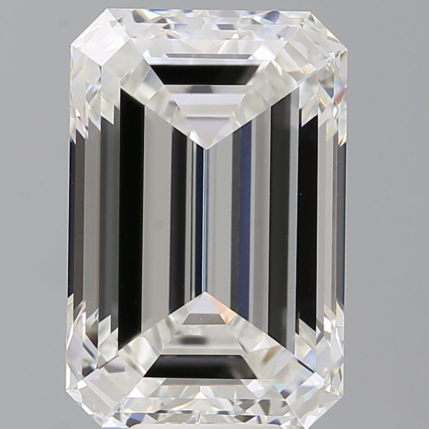10.09 ct. emerald Lab Grown Diamond front image
