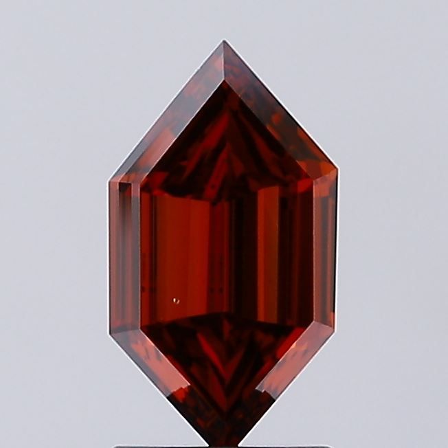 1.2 CT Fancy Deep Orange HEXAGONAL