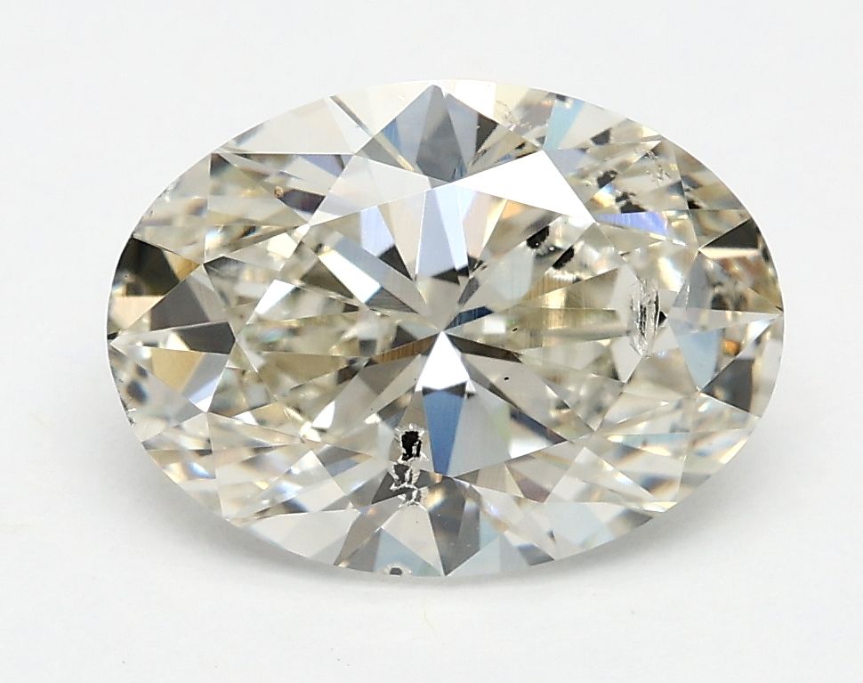 2.06 ct. oval Lab Grown Diamond front image