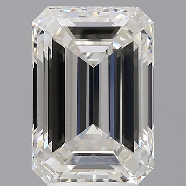 4.03 ct. emerald Lab Grown Diamond front image