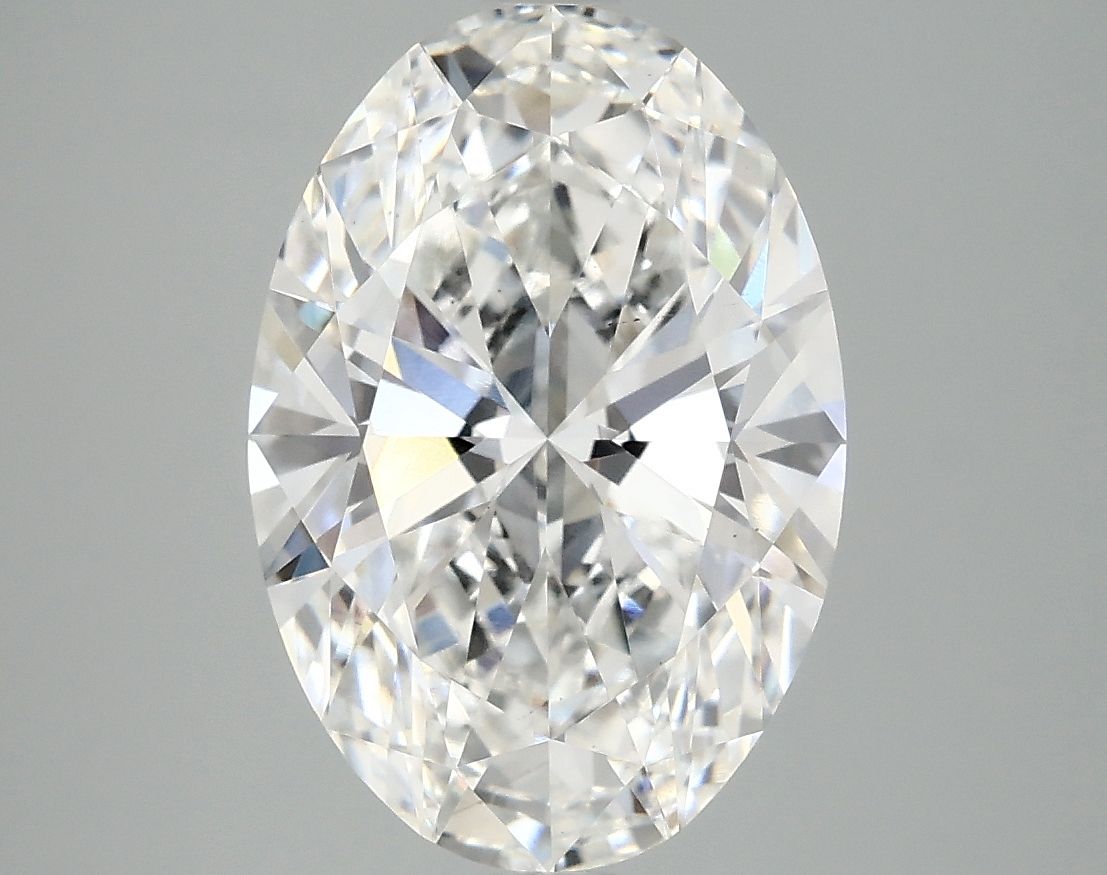 4.07 ct. oval Lab Grown Diamond front image