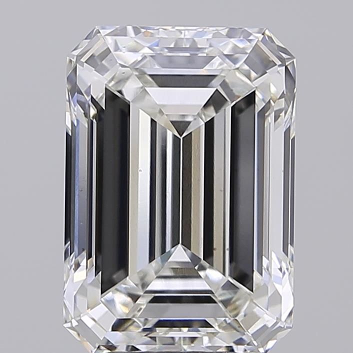 5.09 ct. emerald Lab Grown Diamond front image