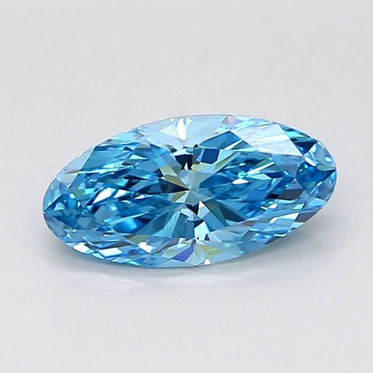 1.15 CT Fancy Vivid Blue OVAL