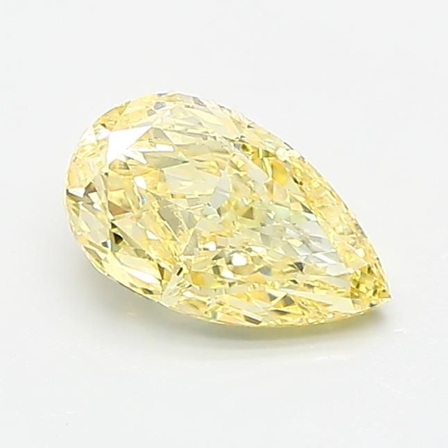 1.0 CT Fancy Intense Yellow PEAR