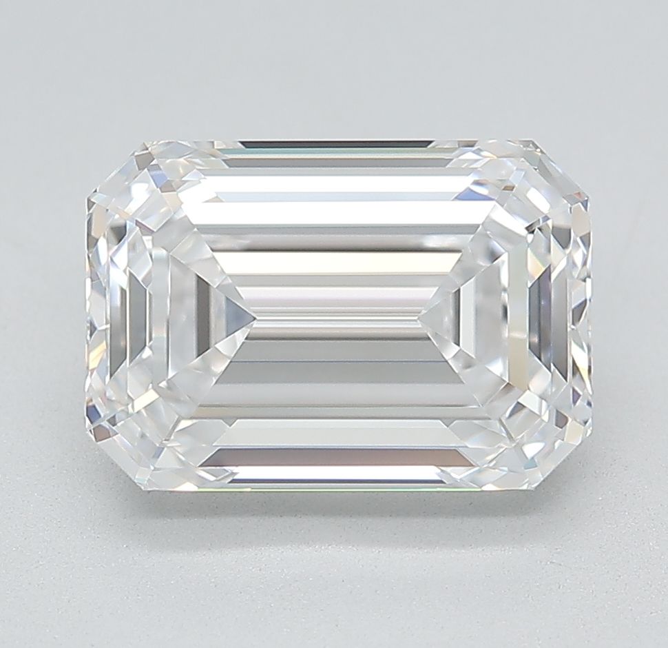 4.13 ct. emerald Lab Grown Diamond front image