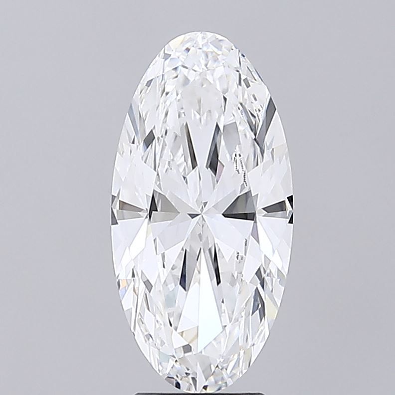 3.04 ct. oval Lab Grown Diamond front image