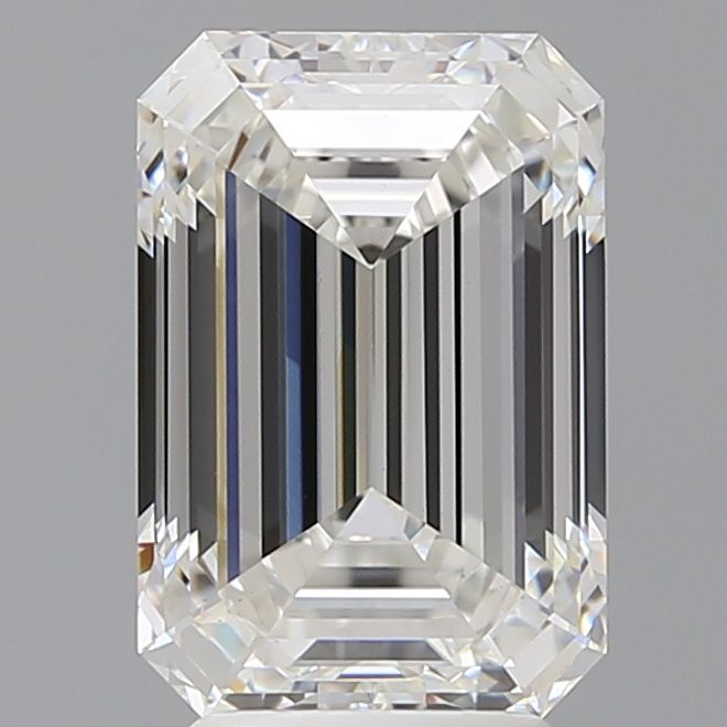 4.08 ct. emerald Lab Grown Diamond front image