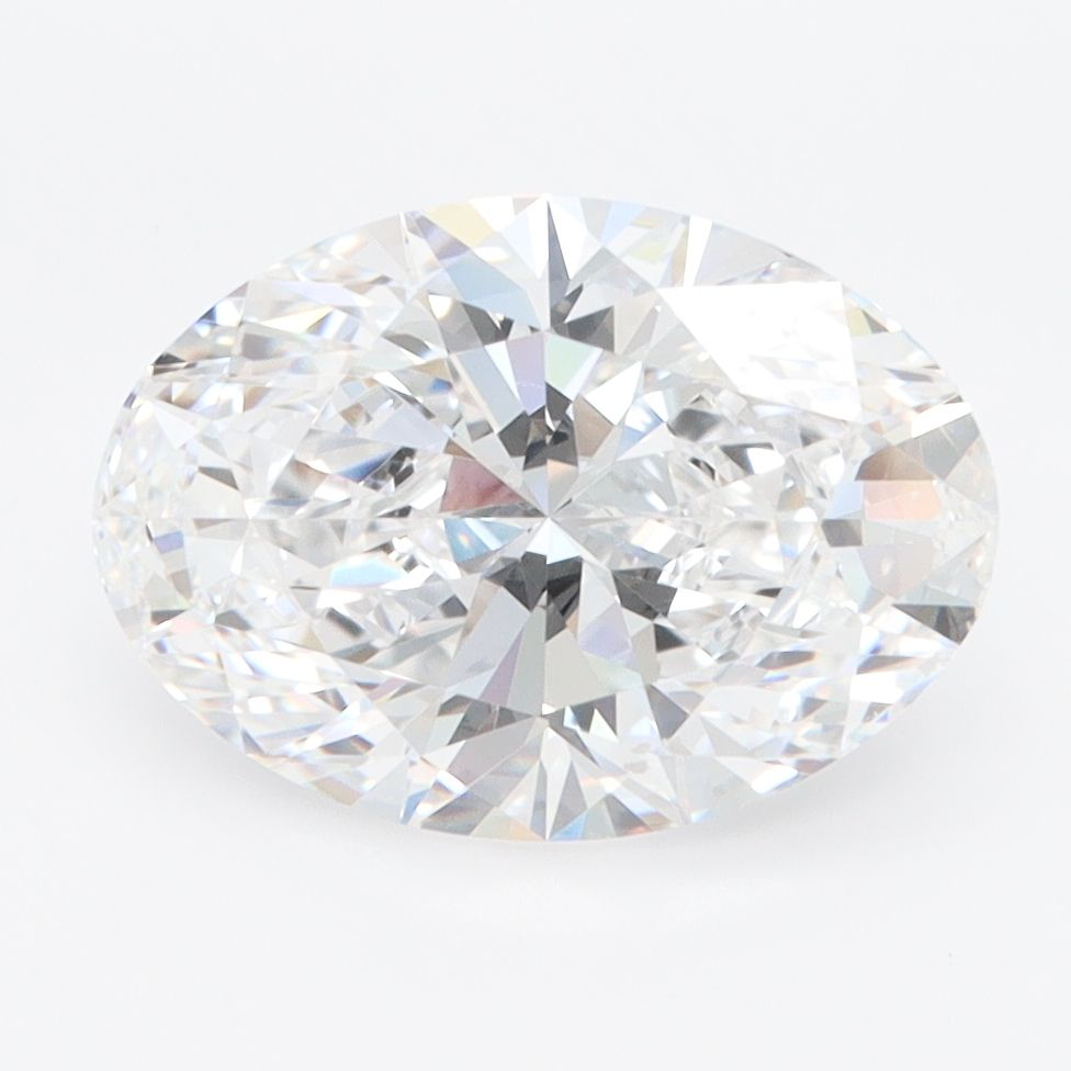 3.01 ct. oval Lab Grown Diamond front image