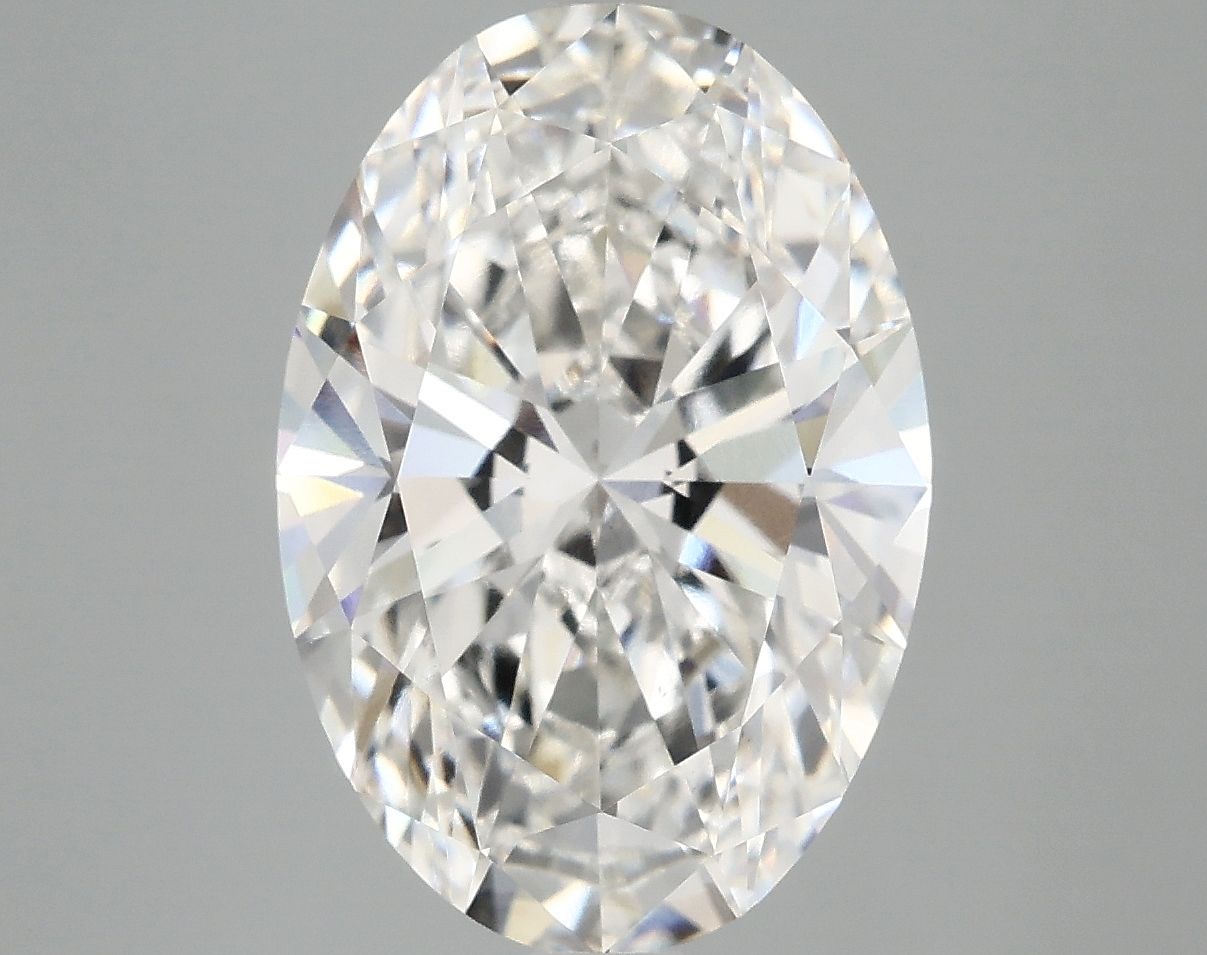 5.02 ct. oval Lab Grown Diamond front image