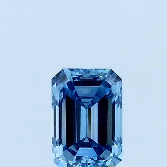 0.3 CT Fancy Vivid Blue EMERALD