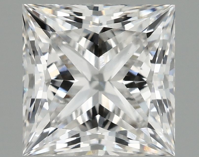 2.10 ct. princess Lab Grown Diamond front image