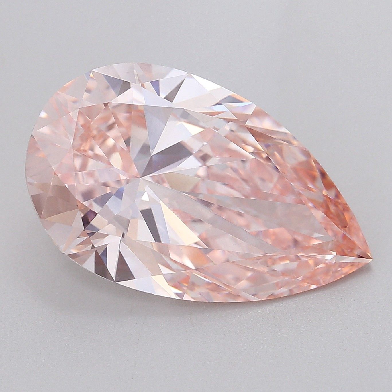 14.52 ct. pear Lab Grown Diamond front image